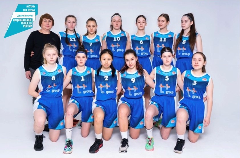 Команда девушек Кабанского района вернулась с Суперфинала Школьной баскетбольной лиги «Кэс Баскет».