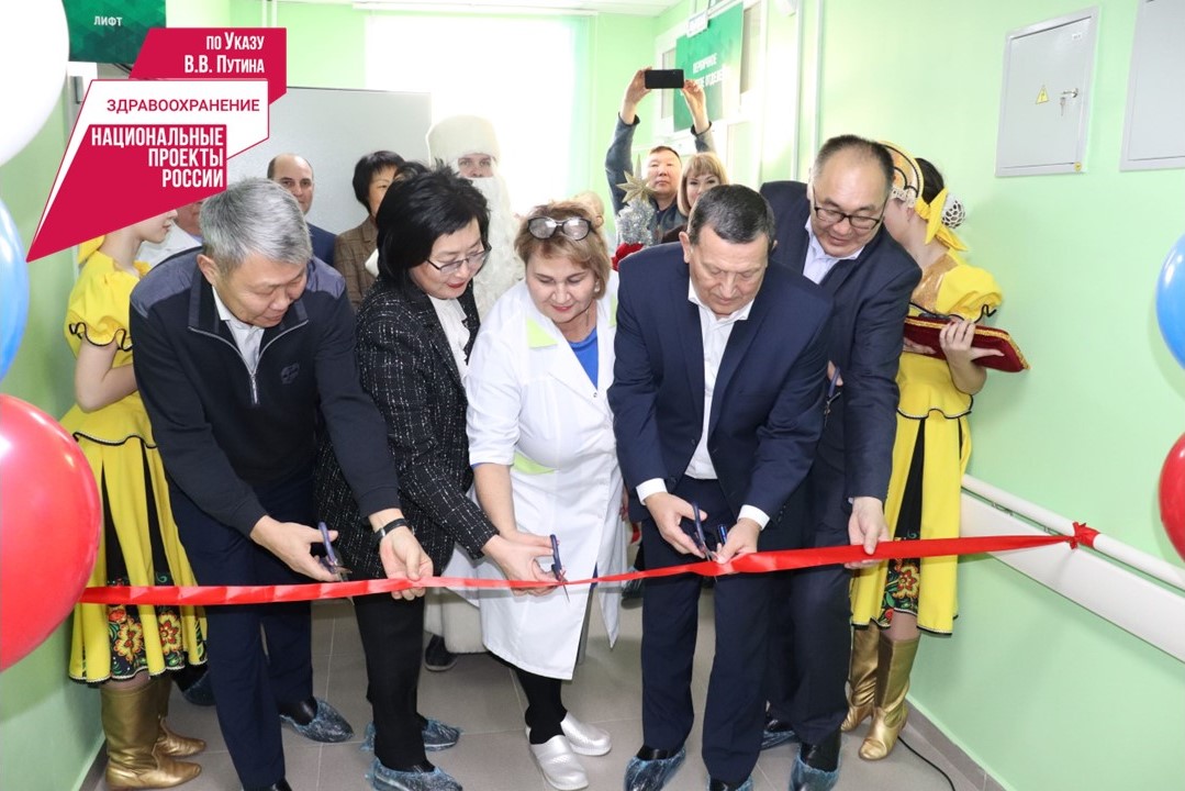 В Кабанском районе сделали крупный капремонт отделения районной больницы.